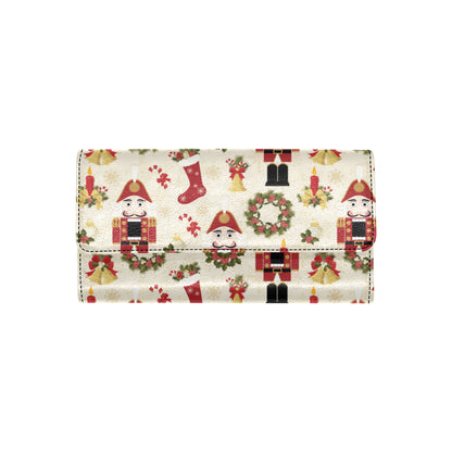 Nutcracker Pattern Print Design A01 Women's Trifold Wallet