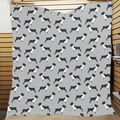 Boxers Pattern Print Design 01 Premium Quilt