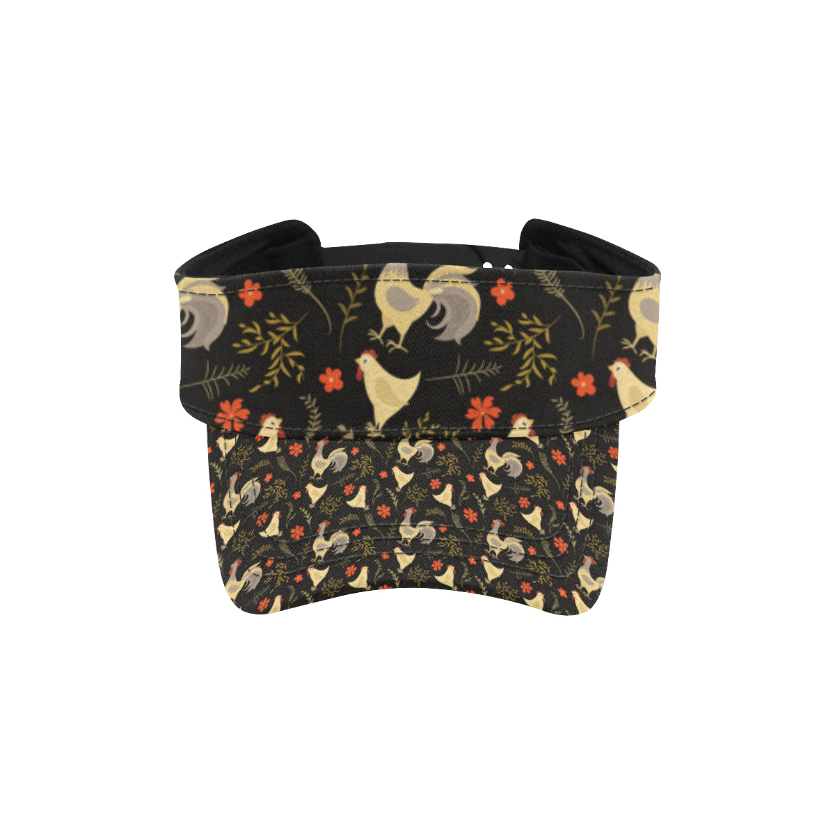 Chicken Pattern Print Design 04 Unisex Sun Visor