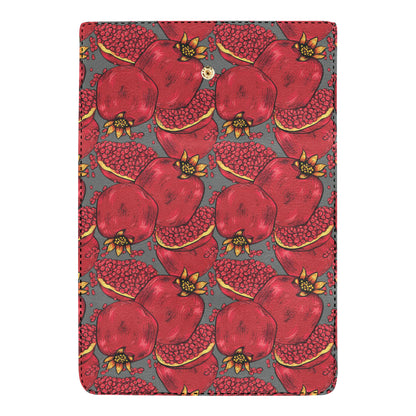 Pomegranate Pattern Print Design PG05 Women's Trifold Wallet