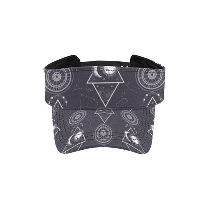 Sun Moon Print Design LKS309 Unisex Sun Visor
