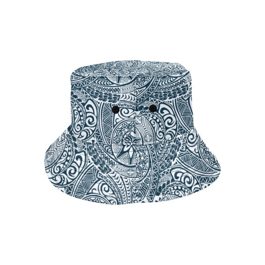 Samoan Pattern Print Design LKS306 Unisex Bucket Hat