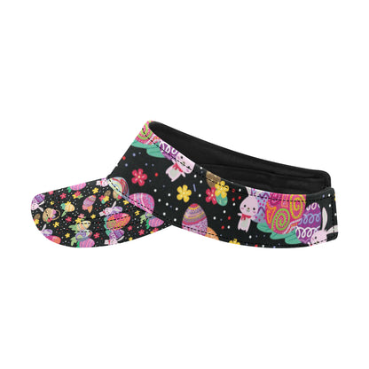 Easter Eggs Pattern Print Design RB06 Unisex Sun Visor