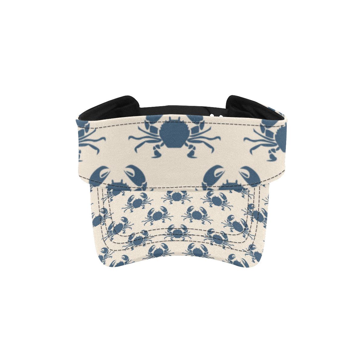 Crab Pattern Print Design 02 Unisex Sun Visor