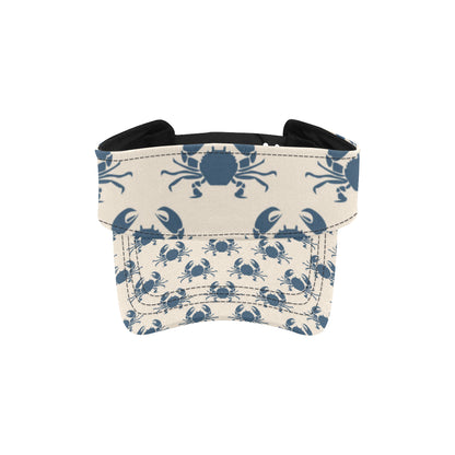 Crab Pattern Print Design 02 Unisex Sun Visor