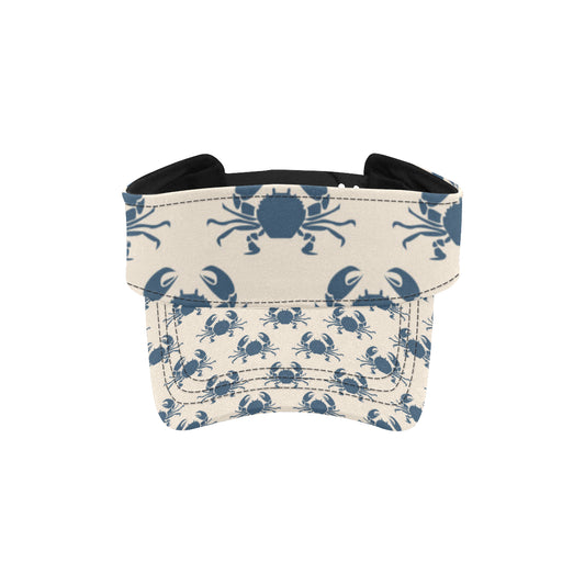 Crab Pattern Print Design 02 Unisex Sun Visor