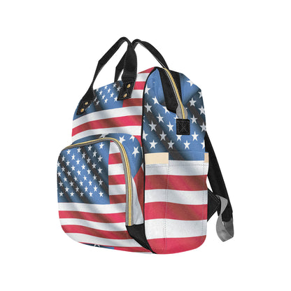 American flag Classic Diaper Bag Backpack