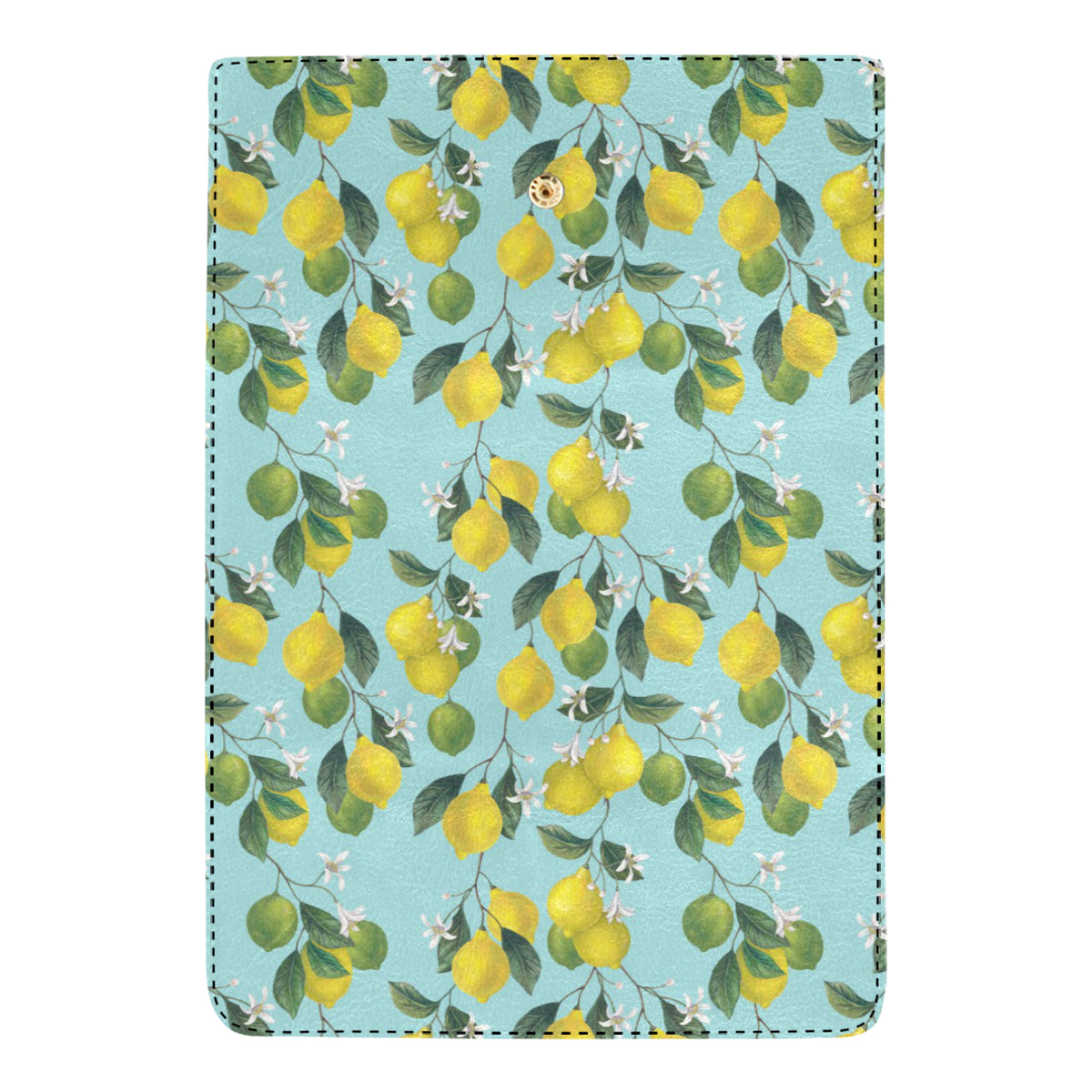 Lemon Pattern Print Design LM05 Women's Trifold Wallet