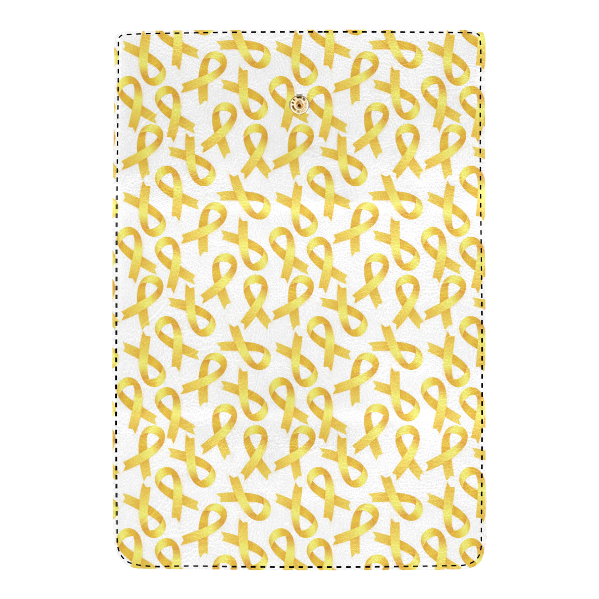 Childhood cancer Pattern Print Design 02 Women's Trifold Wallet