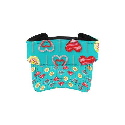 Lollipop Pattern Print Design LL06 Unisex Sun Visor