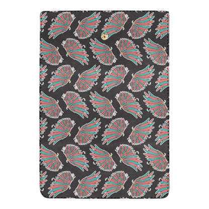 Angel Wings Pattern Print Design 05 Women's Trifold Wallet