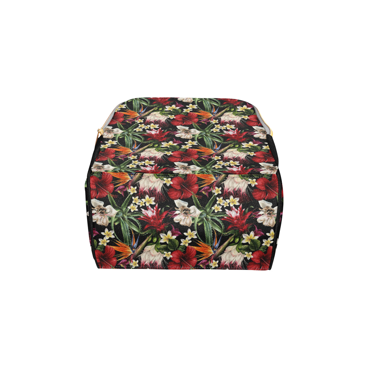 Summer Floral Pattern Print Design SF03 Diaper Bag Backpack