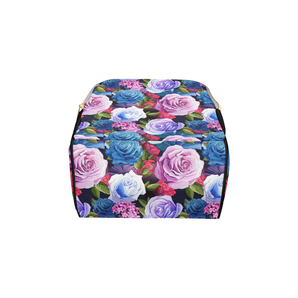 Rose Pattern Print Design RO09 Diaper Bag Backpack