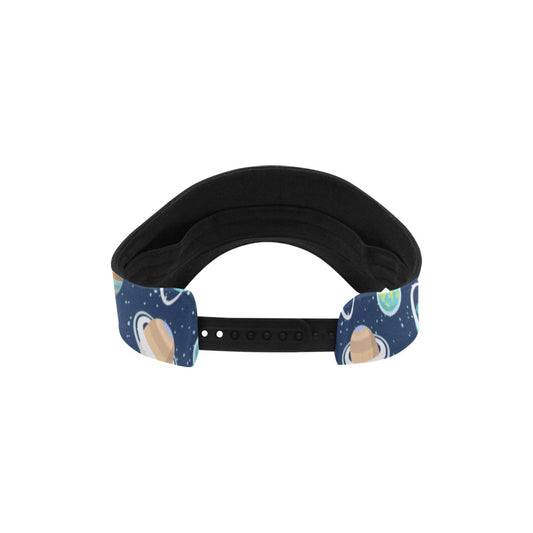 Planet With Star Print Design LKS303 Unisex Sun Visor