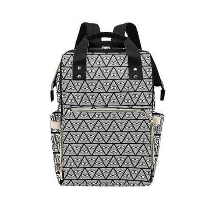 Third Eye Pattern Print Design LKS304 Diaper Bag Backpack