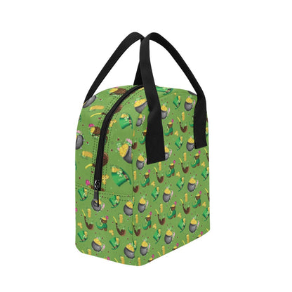 Shamrock Saint Patrick's Day Print Design LKS306 Insulated Lunch Bag