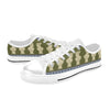 Ancient Greek Statue Print Design LKS301 Women's White Low Top Shoes