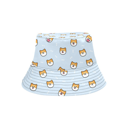 Shiba Inu Print Design LKS3012 Unisex Bucket Hat