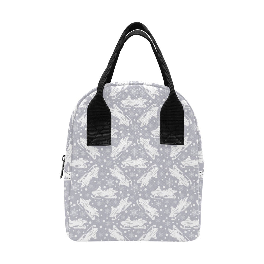 Snowmobile Print Design LKS302 Insulated Lunch Bag