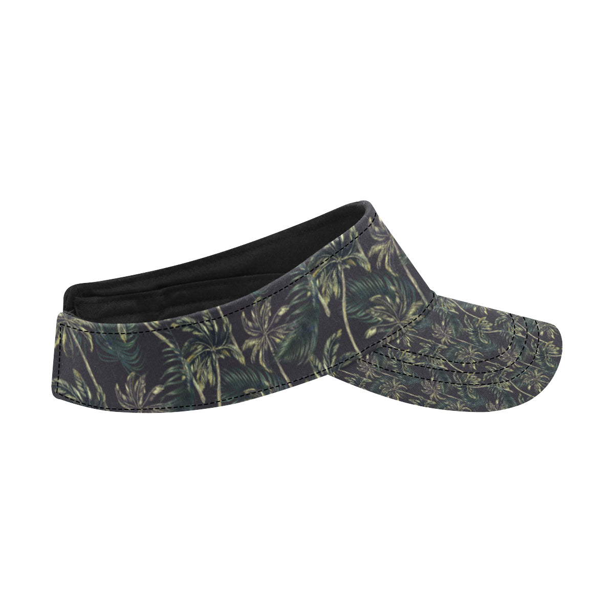 Palm Tree Background Design Print Unisex Sun Visor