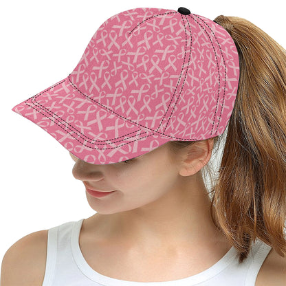 Breast Cancer Awareness Themed Snapback Cap