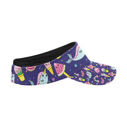 Narwhal Cute Pattern Print Design 02 Unisex Sun Visor