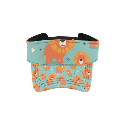Lion Baby Pattern Print Design 03 Unisex Sun Visor