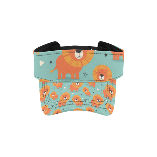 Lion Baby Pattern Print Design 03 Unisex Sun Visor