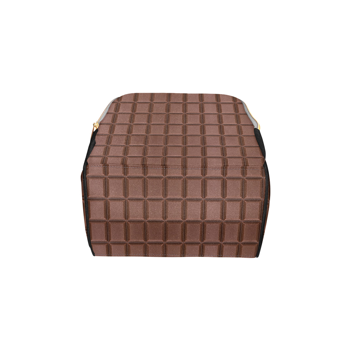 Chocolate Pattern Print Design 03 Diaper Bag Backpack