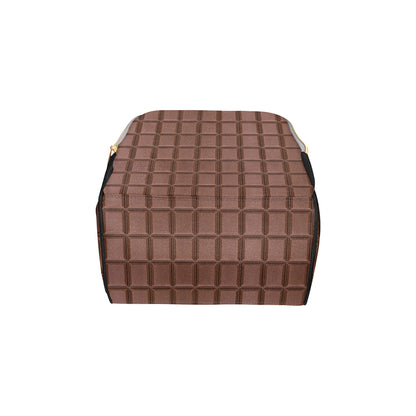 Chocolate Pattern Print Design 03 Diaper Bag Backpack