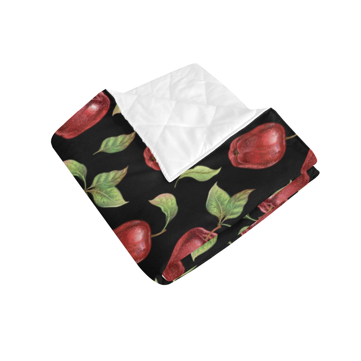 Apple Pattern Print Design AP011 Premium Quilt