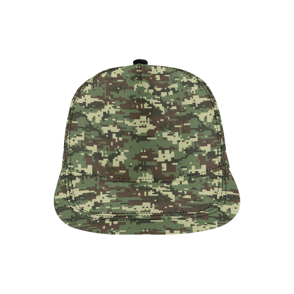 ACU Digital Army Camouflage Snapback Cap
