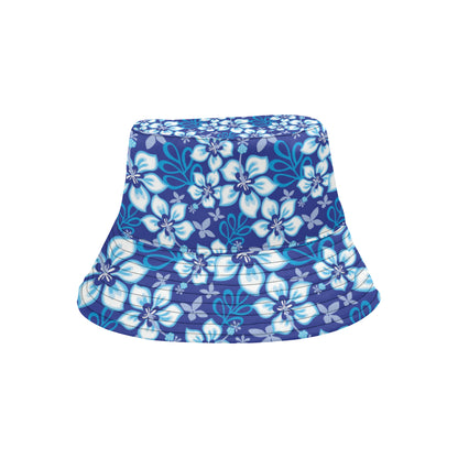 Hibiscus Pattern Print Design HB04 Unisex Bucket Hat