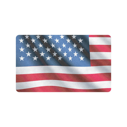 American flag Classic Rubber Doormat