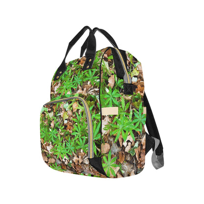 Camouflage Realistic Tree Fresh Print Diaper Bag Backpack