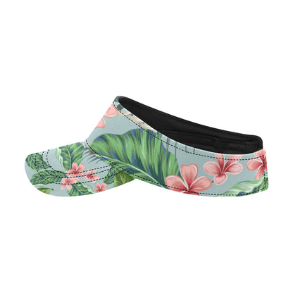 Plumeria Pattern Print Design PM027 Unisex Sun Visor