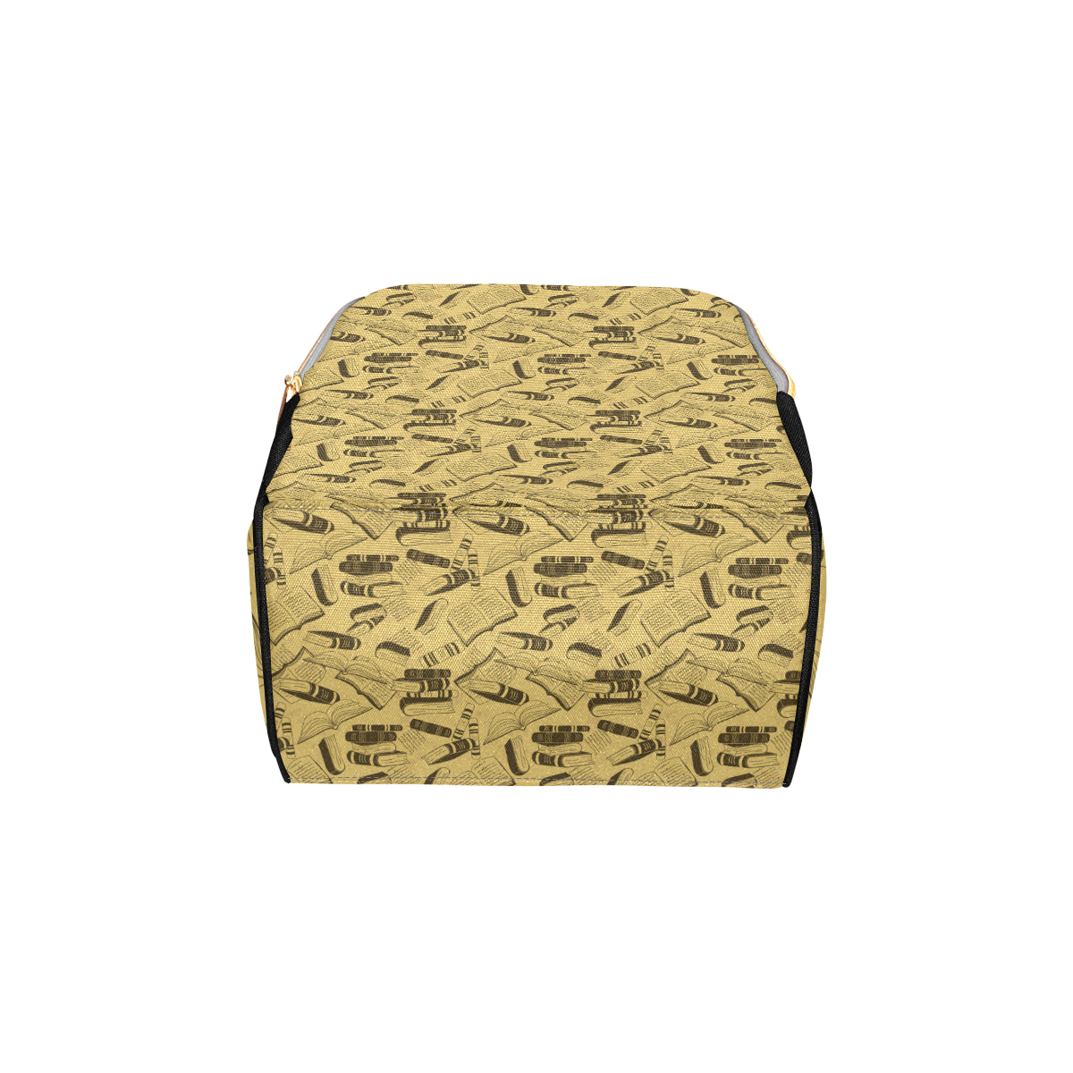 Book Pattern Print Design 02 Diaper Bag Backpack