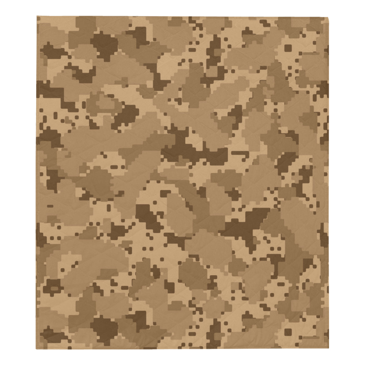 ACU Desert Digital Pattern Print Design 01 Premium Quilt