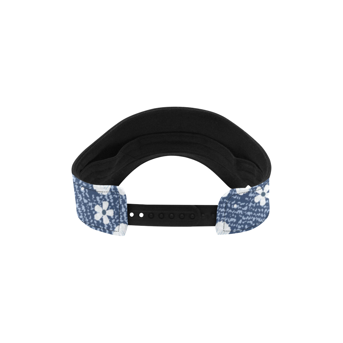 Jean Flower Pattern Print Design 03 Unisex Sun Visor