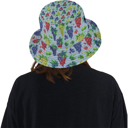 Grape Pattern Print Design GP06 Unisex Bucket Hat