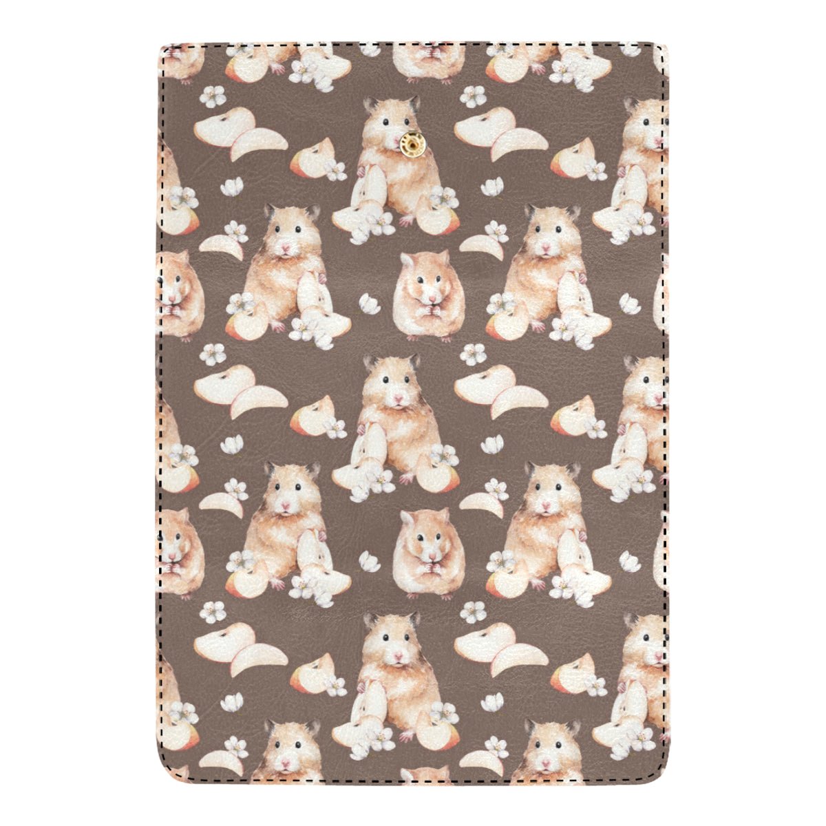 Hamster Pattern Print Design 03 Women's Trifold Wallet