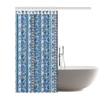 Hawaiian Themed Pattern Print Design H012 Shower Curtain
