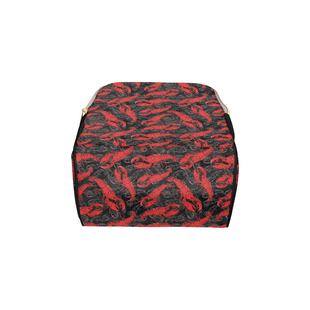 Lobster Pattern Print Design 04 Diaper Bag Backpack