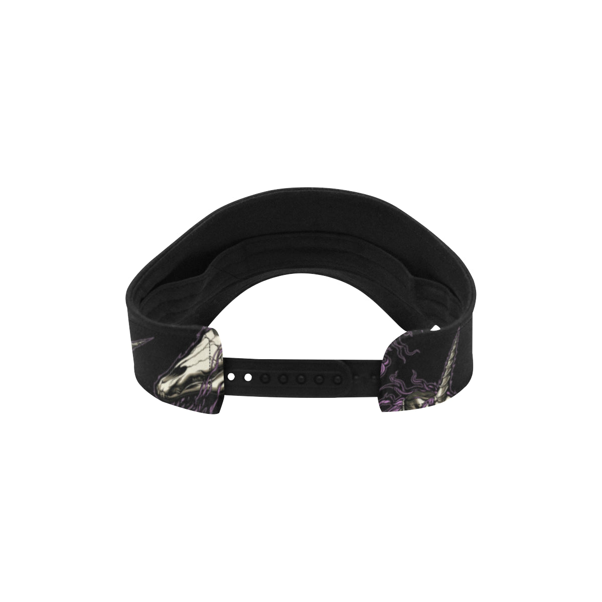 Unicorn Skull head Unisex Sun Visor