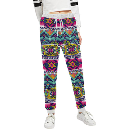 Indian Navajo Color Themed Design Print Unisex Sweatpants