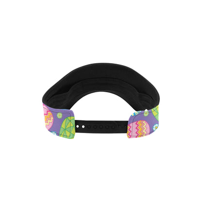 Easter Eggs Pattern Print Design RB010 Unisex Sun Visor