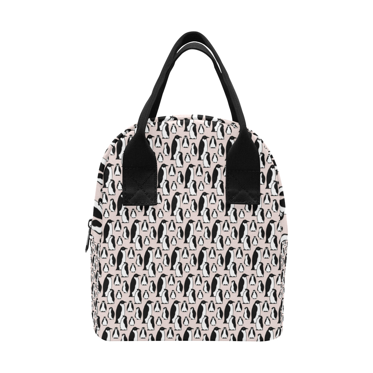 Penguin Themed Insulated Lunch Bag