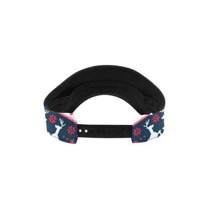 Reindeer Pattern Print Design 03 Unisex Sun Visor