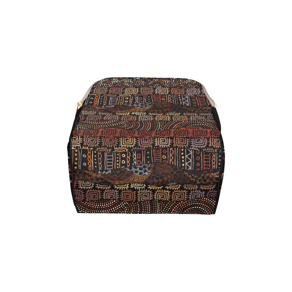 African Pattern Print Design 07 Diaper Bag Backpack