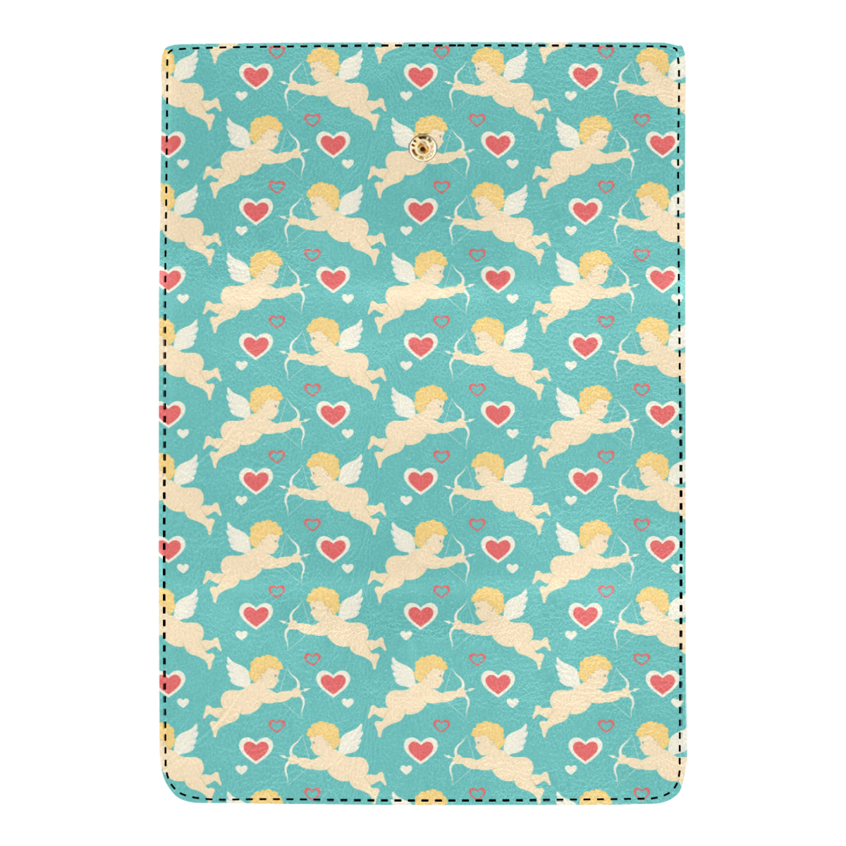 Cupid Pattern Print Design 01 Women's Trifold Wallet